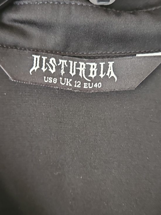 Disturbia Black Snake Dress Size 8 - Picture 5 of 9